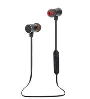 Proshine Bluetooth Headphones Wireless Earbuds Sweatproof Earphones Magnetic Attraction Stereo Earphones for Running Workout Gym Noise Cancelling (Black01)