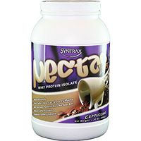 Syntrax Nectar Whey Protein Isolate Powder Cappuccino -- 2 lbs (Quantity of 1)
