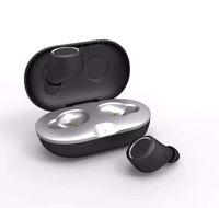 TWS 5.0 Bluetooth Wireless Earbuds [Black] with Wireless Charging Case TWS Stereo Headphones Ear Built in Mic Headset Premium Sound