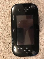 Replacement Official Authentic Nintendo Wii U Gamepad [Black] - Bulk Packaging