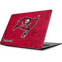 Skinit Decal Laptop Skin for MacBook Air 13.3 (2010-2017) - Officially Licensed NFL Tampa Bay Buccaneers Distressed Design
