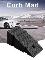 Leiyini 2pcs Portable Lightweight Plastic Curb Ramps Heavy Duty Plastic Threshold Ramp Kit Set for Car Bike Motorcycle with 16CM Height for Driveway Car Truck Scooter Bike Motorcycle Wheelchair