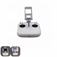 Hooshion 2 in 1 Mobile Phone Tablet Holder Extended Holder Clamp Clip for DJI Phantom 3 Standard Edition Remote Control