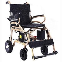 FC-LY Lightweight Folding Power Wheelchair for Older Disabled Elderly Senior Aviation Travel
