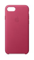 Apple Leather Case (for iPhone 8 / iPhone 7) - Pink Fuchsia