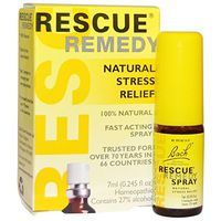 Bach Flower Remedies - Rescue Remedy Spray, 7 Milliliter - 3 per case.