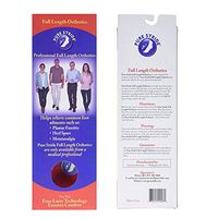 Pure Stride Foot Orthotics Insoles For Plantar Fasciitis, Metatarsal and Heel Spurs - Arch Support Insoles - Full Length M 10-10.5 / W 12-12.5