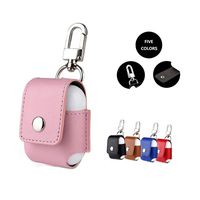 Borave AirPods Case Anti-Lost Leather Protective Cover for Apple AirPods