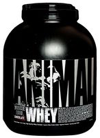 Universal Nutrition Animal Whey Isolate Loaded Whey Protein Powder Supplement, Chocolate, 4 Pound