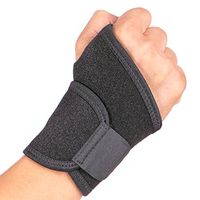 Maxmaxi Neoprene Wrist Brace Breathable Wrist Support Wrist Wraps Wrist Strap for Sporting - 13'' x 4'' Adjustable Black (4003)