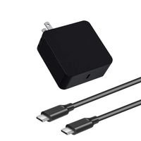 65W USB Type-C PD Charger for HP Spectre x360 13 13-ac013dx 15-bl012dx HP Spectre Elite x2 1012 G1 1013 G3 EliteBook x360 1020 G2 1030 G3 with Type C Cable