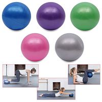 Hacloser Yoga Balls Massage Gym Equipment Fitness Pilates Anti Burst Balance Exercise Ball 25cm PVC Sports Ball (Green)