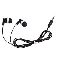 Wholesale Bulk Earbuds Headphones 100 Pack For Iphone, Android, MP3 Player - Black (Shipping By DHL)
