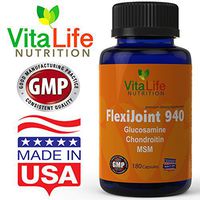 Glucosamine Chondroitin MSM - Joint Support Supplement - Manage Joint Health, Knee, Hip & Shoulder Flexibility