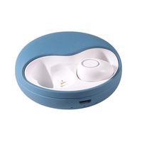 TechCode Sports Earphones, True Wireless in-Ear Headphones Mini Bluetooth Earbuds Built-in Mic IPX5 Waterproof Handsfree Headsets with Charging Box for iPhone Xs Max/XR/7/8 Plus,Samsung S9/S8, Blue