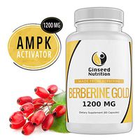 Berberine Gold Supplement 1200mg - Supports Immune System, Blood Sugar, Glucose Metabolism & Gastrointestinal Function - 60 Capsules