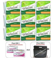 9 Packs (252 Pads) Winalite Winion Pantiliner with Anion Strip by Winalite