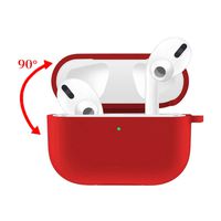 FADZECO Wireless Bluetooth Headset Solid Color Silicone Protected Soft Case with Keychain for AirPods Pro/Airpods 3 (6 colors)