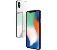 Apple iPhone X, 64GB, Silver - For T-Mobile (Renewed)