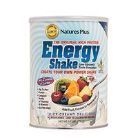 NaturesPlus Energy The Universal Protein Shake - 1.7 lbs - Flavor Neutral - Plant Based Meal Replacement, Vitamins, Minerals for Energy - Sugar-Free - Non-GMO, Vegetarian, Gluten-Free - 28 Servings