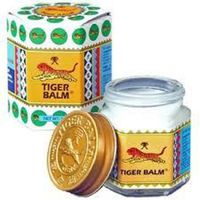 3 X 30g White Tiger Balm Massage & Pain Relief Thai Original. Big Jar Product of Thailand