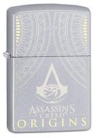 Custom Personalized Assassin's Creed Satin Chrome Windproof Lighter Free Engraving #29785