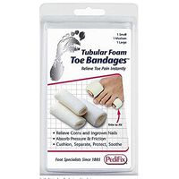 Pedifix Tubular-Foam Toe Bandage Pk/3 Large Part No.P337-L