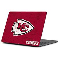 Skinit Decal Laptop Skin for MacBook Pro 13-inch (2016-17) - Officially Licensed NFL Kansas City Chiefs Distressed Design