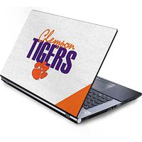 Skinit Decal Laptop Skin for Generic 15in Laptop (13.7in X 9.5in) - Officially Licensed College Clemson Tigers Design