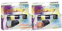 Fujifilm 7130786 QuickSnap 400 Disposable Flash Camera (Pack of 2)