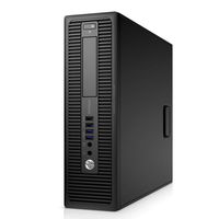 HP EliteDesk 705 G1 SFF, A6-7400B 3.5GHz, 4GB RAM, 500GB Hard Drive, DVDRW, Windows 10 Pro 64Bit (Cerfified )(Renewed)