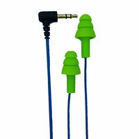 NEW Workinbuds Green/Blue Earplug Earphones: Noise Reduction Headphones For Work