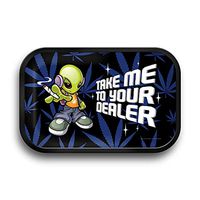 11.5" x 4" x .75" Tobacco Cigarette Rolling Tray Essential Smoking Accessorie (Take me to Your Dealer)