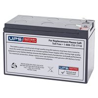Yuasa NP7.5-12FR 12V 7.5Ah SLA Replacement Battery with F1 Terminal