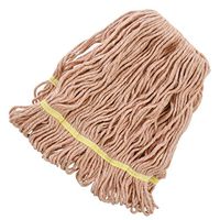 HUBERT Mop Head with 5" Headband 12 Ounce Orange 4-Ply Blend