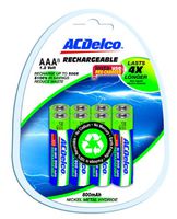 ACDelco AAA Rechargeable Batteries, 8Count
