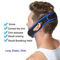 Anti Snore Chin Strap Adjustable Free Nose Snore Stopper Devices Snore Blockers Aid Eliminator Snore Care Guard Gadget for Ease Breath Natural Comfortable Sleep Night Dreamzzz Siesta Cpap Men Women
