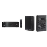 Yamaha R-S202BL Stereo Receiver  with JBL B15 Bookshelf Speakers