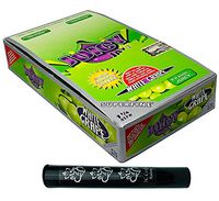 Herb Airtight Tube Pocket Protector with Juicy Jay's White Grape 1.25 Flavored Hemp Rolling Papers 24 Count Box DC Crafts Nation- Ganesha