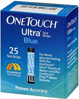 One Touch Ultra FastDraw Test Strips 25
