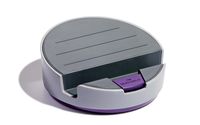 DURABLE Smart Office Tablet Base Pedestal, 5.75" w x 5.75" d x 2.38" h, Light Purple (761112)