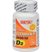 Deva Vegan Vitamin D - 2400 IU - 90 Tablets