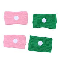 HEALLILY Anti-Halo Sickness Relief Wristbands Motion Sick Car Flying Pregnancy Sea Trips 4 Pairs