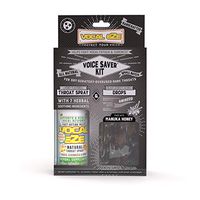 Vocal Eze Voice Saver Kit, Includes Vocal Herbal Throat Spray (1) and (12) Aniseed Manuka Honey Drops | Relieve Sore, Hoarse, Fatigue, Dryness of Throat, Voice Support