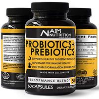 Daily Probiotics & Prebiotics Capsules - 1.5 Billion CFUs - Ultimate Supplement for Gut Restoration & Healthy Digestion Function - 60 Day Supply