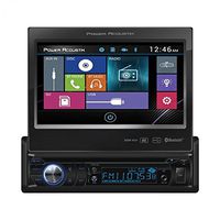 Power Acoustik PD-724B 1-DIN Source Unit with Bluetooth/Motorized 7" LCD