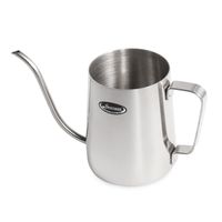 Long Narrow Spout Coffee Pot [Small] - Newness 304 Stainless Steel Hanging Ear Hand Blunt Pour Over Drip Pot for Coffee Maker, Hanging Ear Coffee Bag Lover, 1.37 Cup (11 Ounces, 330 Milliliter)