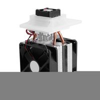 Thermoelectric Peltier Cooler, Asixx 12V Semiconductor Refrigeration Thermoelectric Peltier Air Cooling Dehumidification System, Simple Operation Cooling Quickly