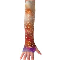 Berry Colorful Nature Snow Winter Long Half Finger Unisex Sun Arm Protection Sleeve Outdoor Gloves