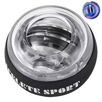 ACELETE Auto-Start 2.0 Power Ball Wrist Trainer Ball Forearm Exerciser Wrist Strengthener Workout Toy Spinner Gyro Ball with LED Lights